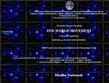 Tablet Screenshot of oneworldmovement.org